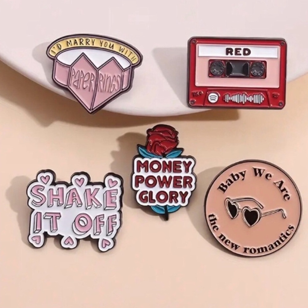 Taylor Swift Brooch Pin Taylor Swift Era’s Brooch Pin Corsage’ Swiftie Must Have